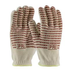 L Size Cotton Gloves in White, Red and Yellow
