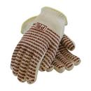 PIP® White Cotton Gloves in White, Red and Yellow 