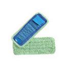 Nuance Solutions Green 18 in. Looped End Microfiber Tab Mop 