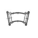 U.S. Pipe & Foundry 10 MJ C153 P-401 ZN 11-1/4 BEND L/A 