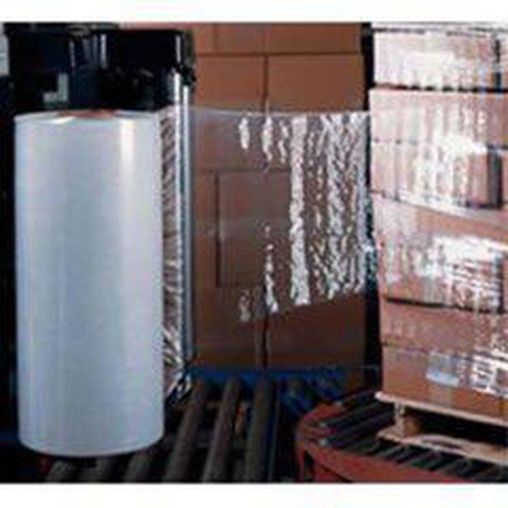 AmTopp Clear 60 in. 0.8 mil Two Side Cling Stretch Wrap 