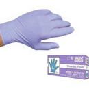 M Size Nitrile Gloves in Purple