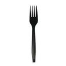 NetChoice&reg; Black Medium Weight Polypropylene Fork 
