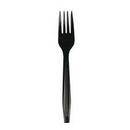 NetChoice&reg; Black Medium Weight Polypropylene Fork 