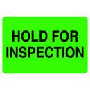 Hold for Inspection Custom Label