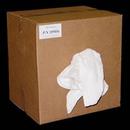 Mednik Riverbend White 24 in. 25 lb. Stitched Terry Cloth Towel in White 