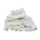 Mednik Riverbend White 12 in. Cotton Huck Towel in White 