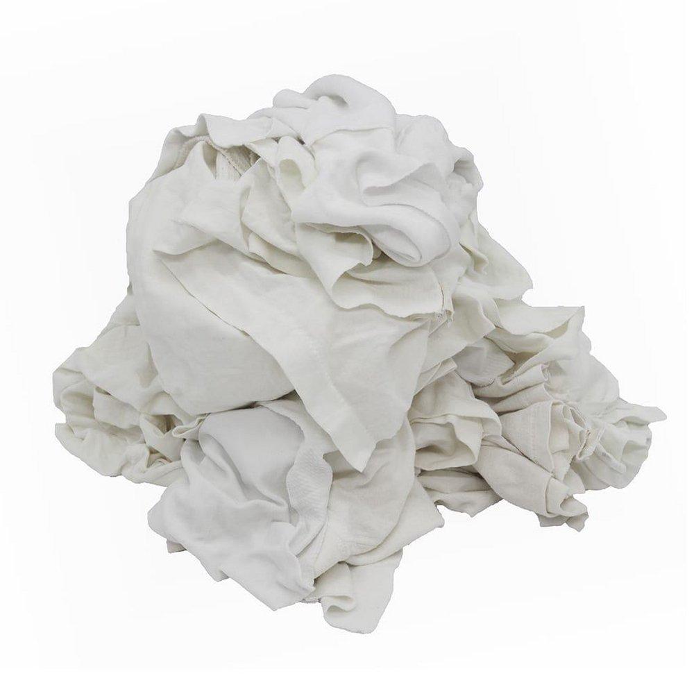 Mednik Riverbend White 50 lb. Pure Knit Rag 