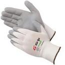 M Size Nylon and Nitrile Gloves in White and Grey