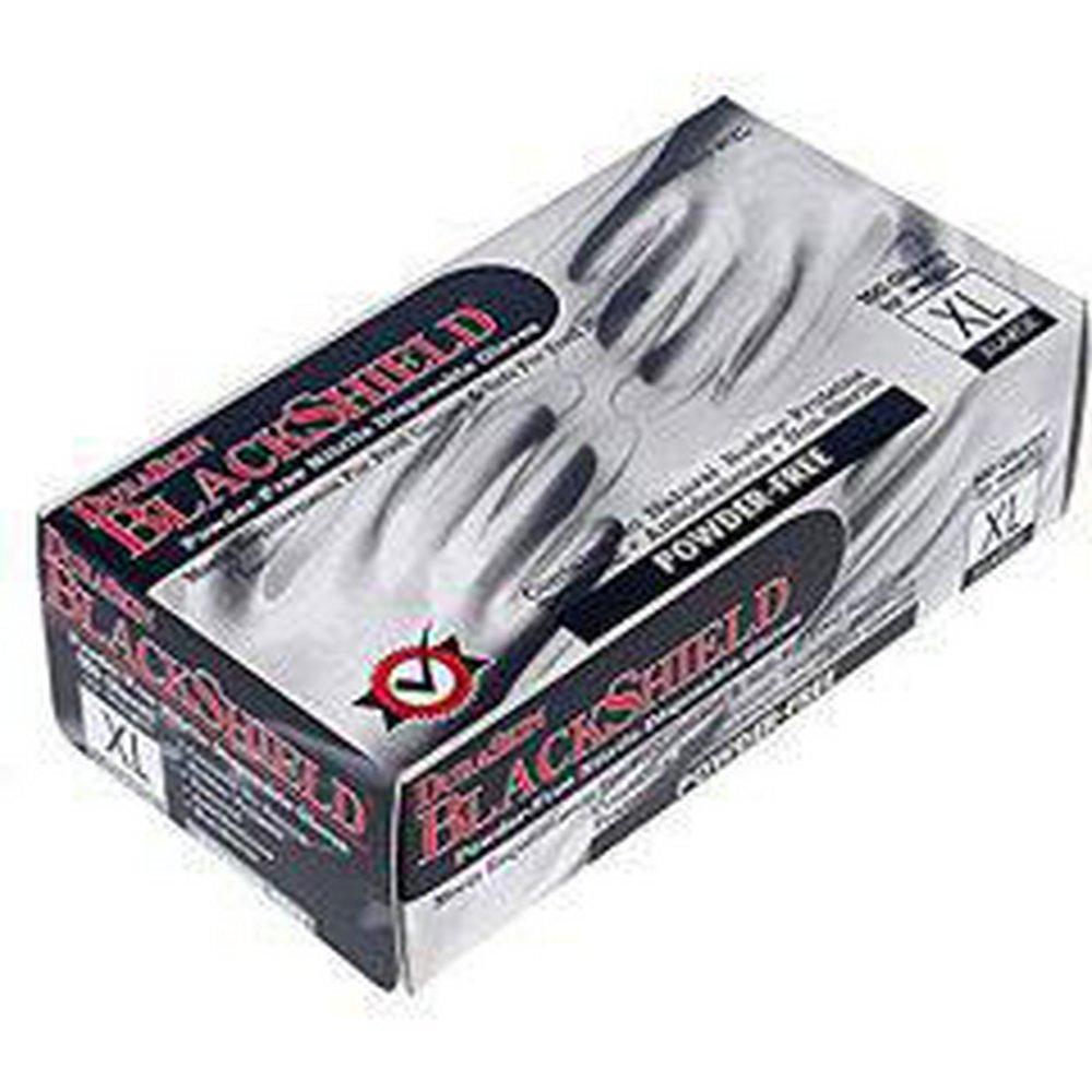 Liberty Glove & Safety Black 6 mil Nitrile Disposable Gloves in Black (Box of 100, Case of 10 Boxes) 