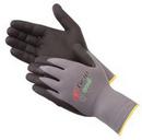 XS Size Nitrile and Nylon Gloves in Grey and Black