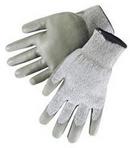 S Size Wooltran™ Polyurethane Gloves in White, Black and Grey
