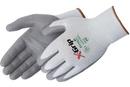 L Size Polyurethane and Wooltran™ Gloves in White and Grey