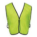 One Size Fits All Economy Mesh Safety Vest in Lime Green
