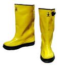 Size 7 Fabric and Rubber Slip Resistant Rain Boot in Yellow