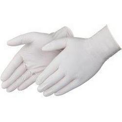 M Size Latex Disposable Gloves in Natural White