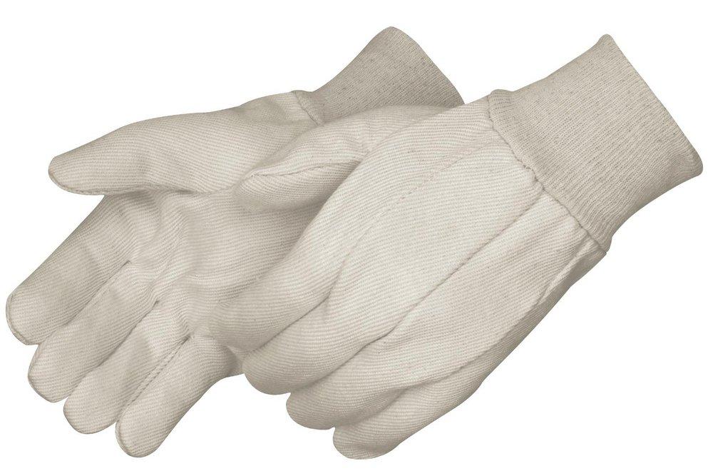 Liberty Glove & Safety Natural White Polyester and Cotton Gloves in Natural White 