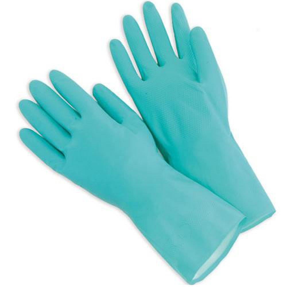 Liberty Glove & Safety Green Nitrile Gloves in Green 