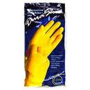 L Size Latex Gloves in Yellow