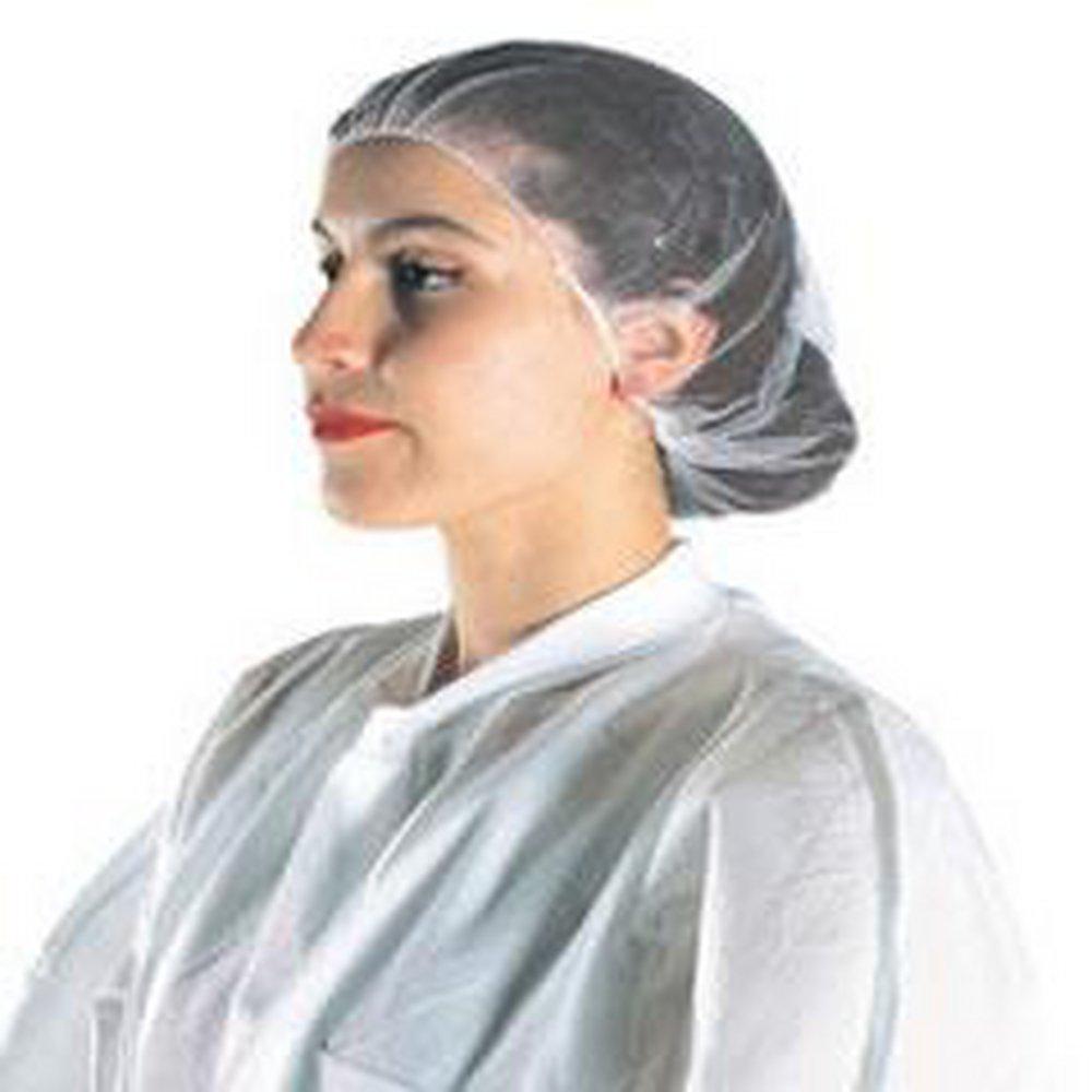 Liberty Glove & Safety White Nylon Hair Net in White 