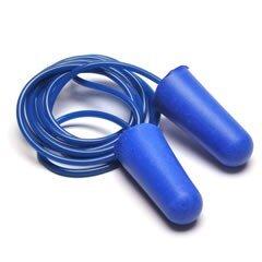 Liberty Glove & Safety Blue NRR 32 Polyurethane Foam Metal Detectable Corded Disposable Earplug 