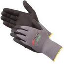 S Size Nitrile and Nylon Gloves in Grey and Black