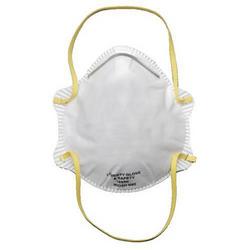 Aluminum and Plastic NIOSH 42 CFR 84 Disposable Respirator Particulate Mask in White (Box of 20, 12 Boxes per Case)