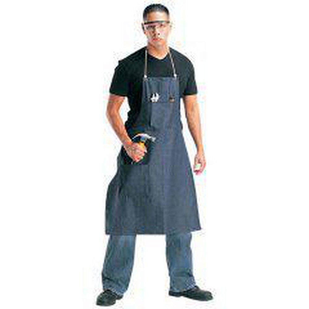 Liberty Glove & Safety Blue 28 x 36 in. Denim Apron with 2 Pocket (Case of 72) 