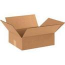 12 x 10 x 4 in. Kraft Plain Corrugated Regular Slotted Carton with 32ECT