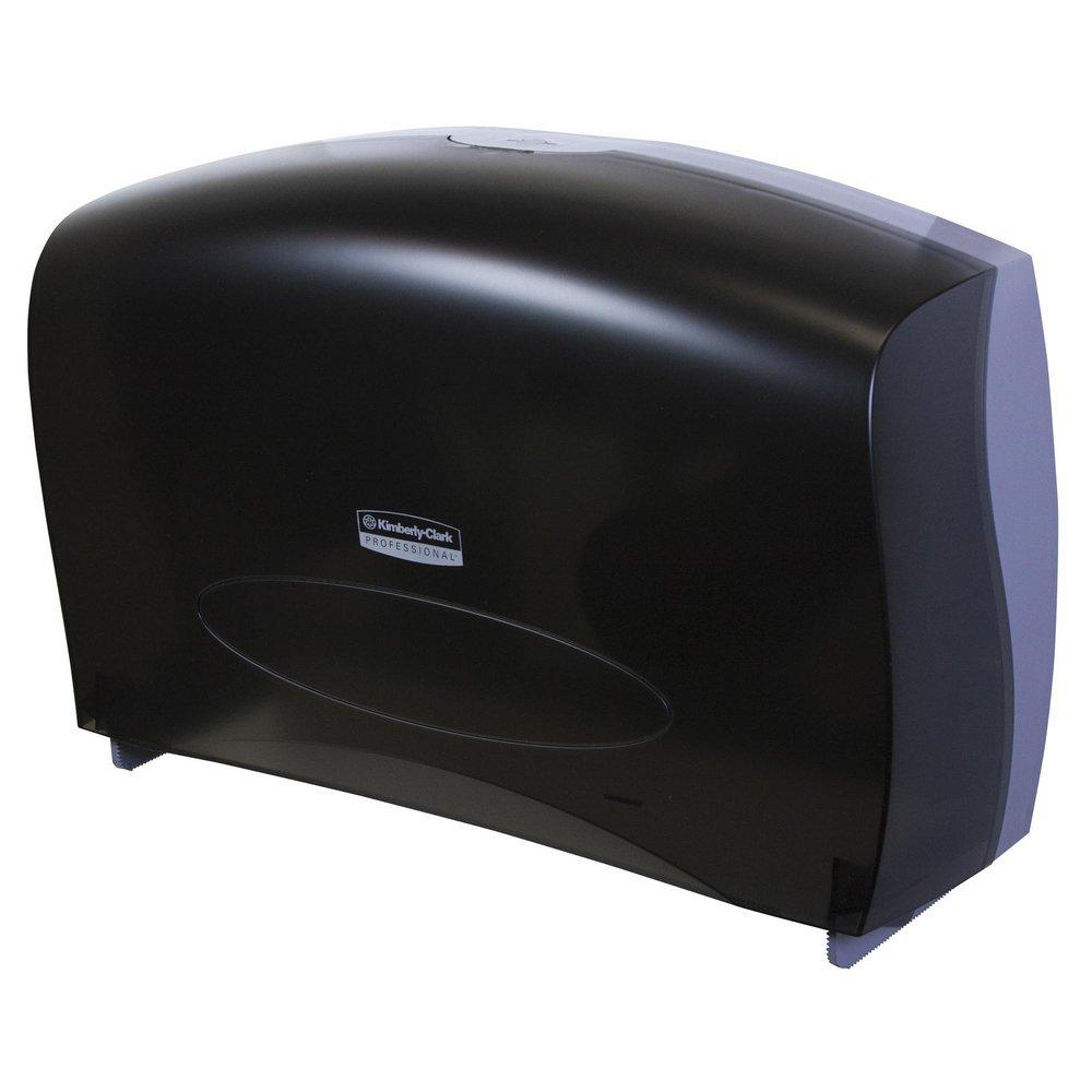 Scott® Black In-sight JRT Jr. Combo Bath Tissue Dispenser with Stub 