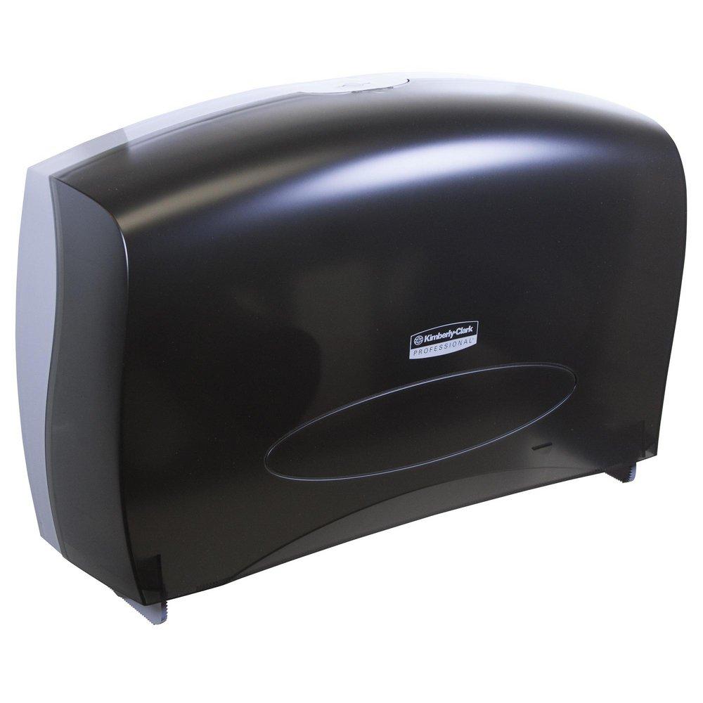 Scott® Black In-sight JRT Jr. Combo Bath Tissue Dispenser with Stub 