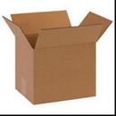 10 x 10 x 6 in. Kraft Plain Corrugated Regular Slotted Carton with 32ECT