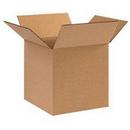 10 x 10 x 10 in. Kraft Plain Corrugated Regular Slotted Carton with 32ECT
