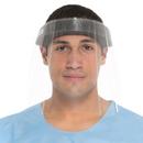 Disposable Faceshield in Clear with Headband (Box of 40)