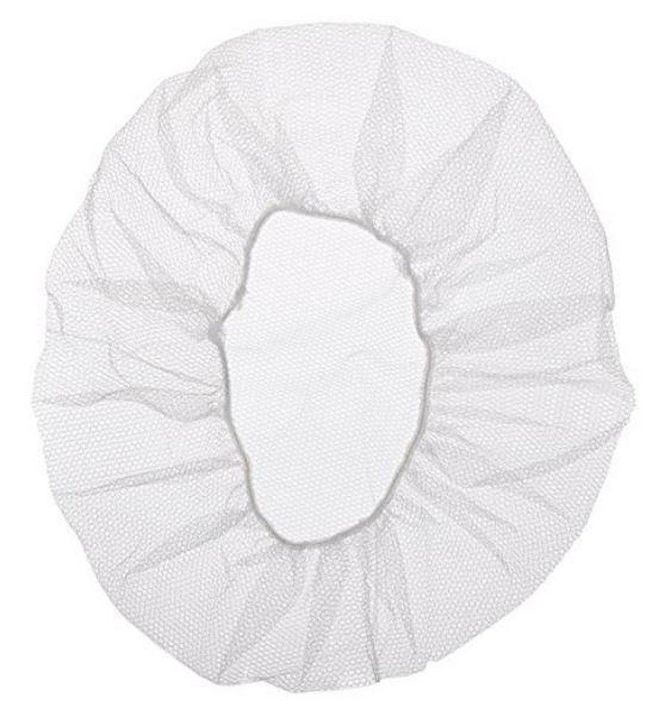 Keystone Adjustable Cap White Nylon Heavyweight Honeycomb Hole Soft Hair Net in White 