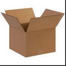12 x 12 x 8 in. Kraft Plain Corrugated Regular Slotted Carton with 32ECT