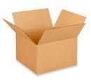 Kraft 16 x 8 in. Kraft Plain Corrugated Regular Slotted Carton with 32ECT 