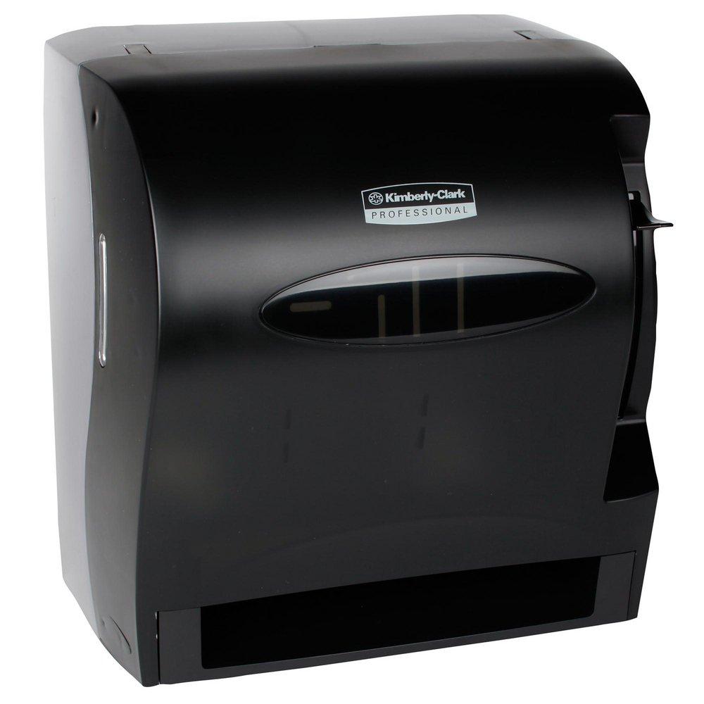 Kimberly Clark Smoke Grey Plastic Roll Towel Dispenser 