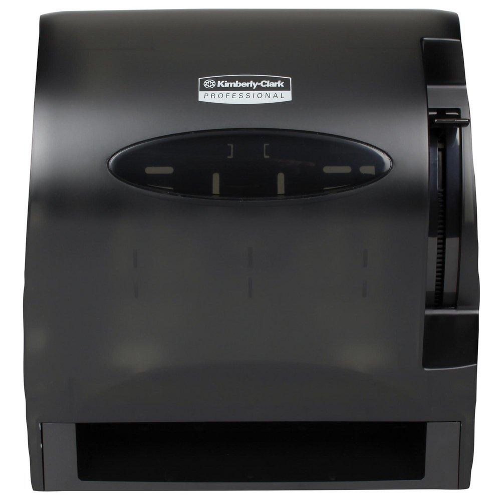Kimberly Clark Smoke Grey Plastic Roll Towel Dispenser 