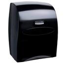 Kimberly-Clark Professional&trade; Black Plastic Hard Roll Towel Dispenser 