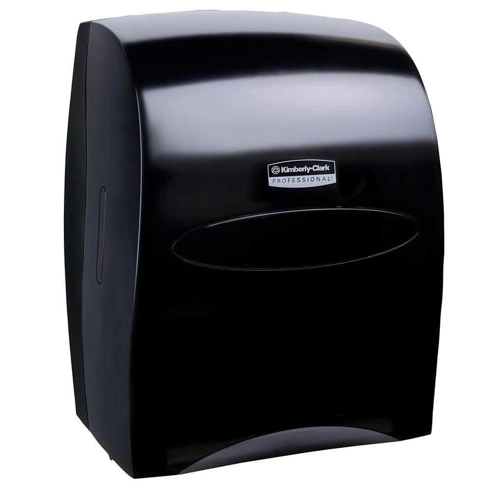 Kimberly-Clark Professional&trade; Black Plastic Hard Roll Towel Dispenser 