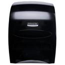 Plastic Hard Roll Towel Dispenser in Smoke