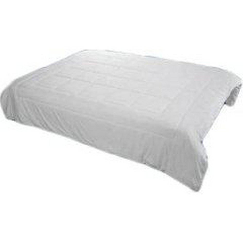 JS Fiber White 88 x 66 in. Lite Duvet Comforter in White (Case of 4) 