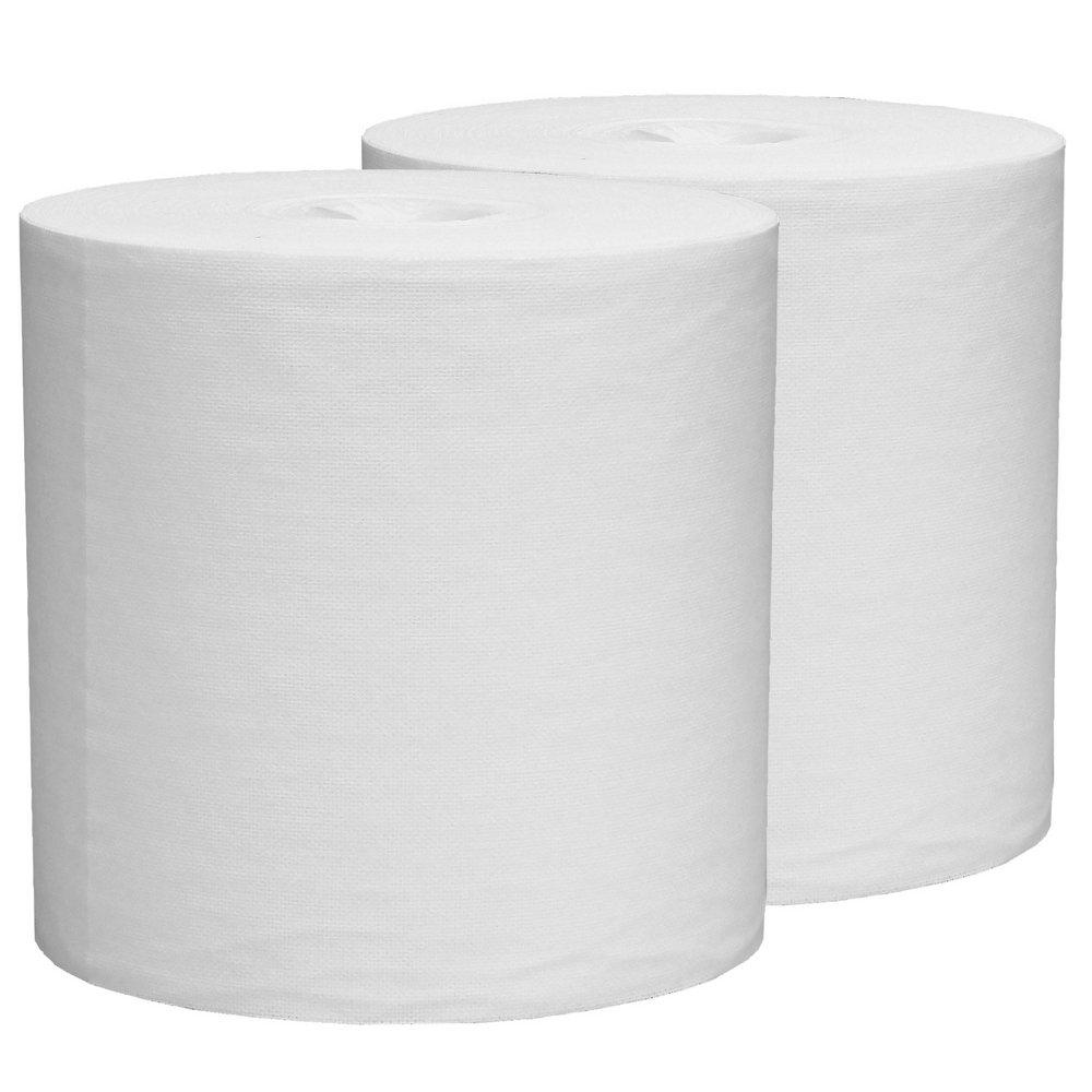 WypAll&reg; White 10 in. Center-pull Wiper in White (Case of 2) 