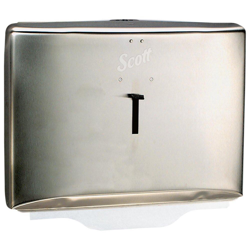 Kimberly Clark Silver Personal Toilet Seat Cover Dispenser 