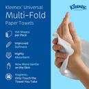 Kleenex&reg; White 150-Count Multi-Fold Paper Towel in White 