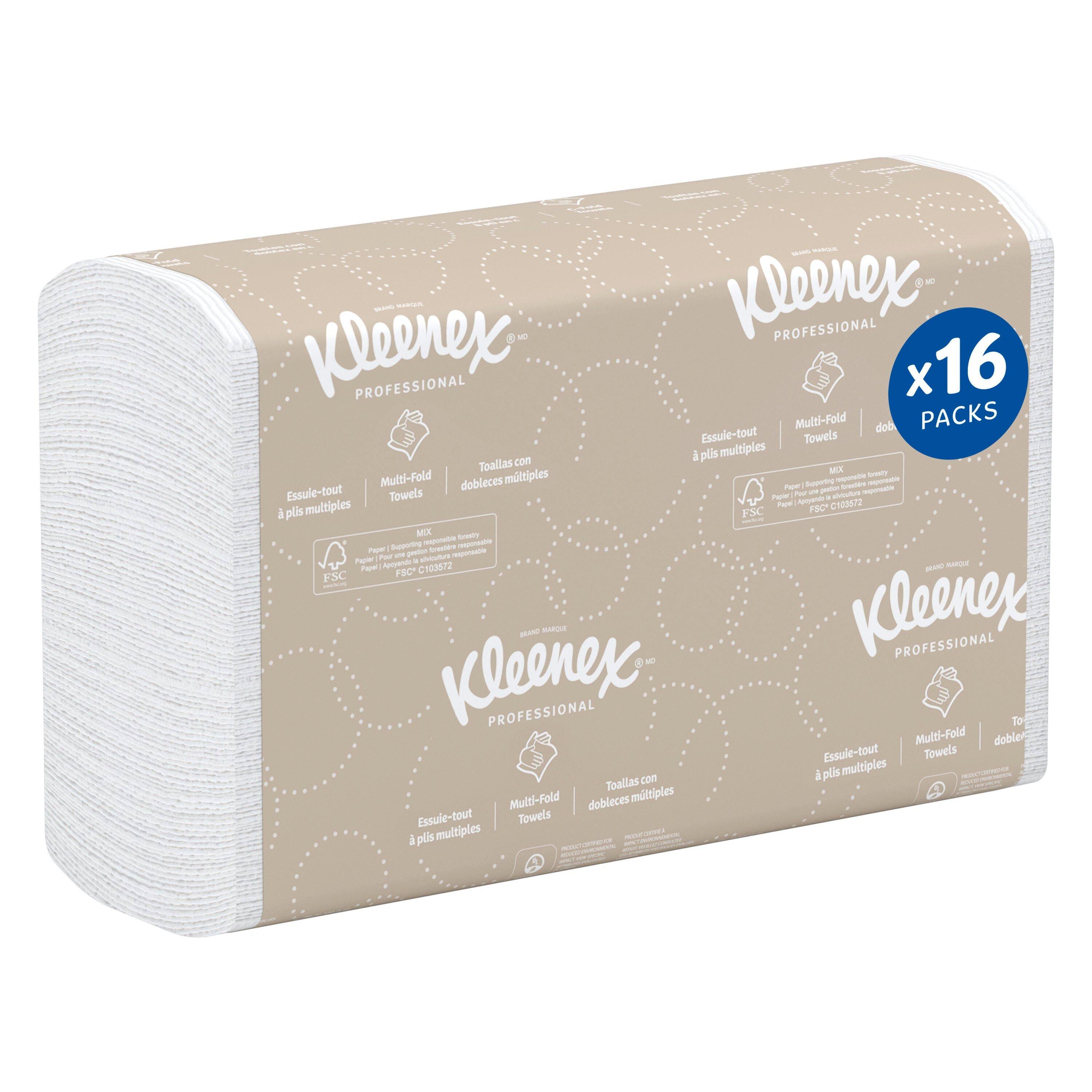 Kleenex&reg; White 150-Count Multi-Fold Paper Towel in White 
