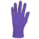 M Size Nitrile Gloves in Purple