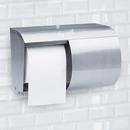 Scott&reg; Stainless Steel Double Roll Covered Bath Tissue Dispenser 
