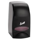Scott&reg; Black 1000ml Wall Mount Hand Soap Dispenser 